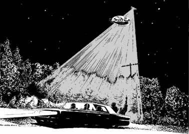 Investigator's ground observation drawing