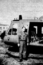 Coyne and his helo.