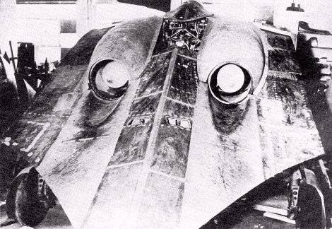 Horten - vue arrière