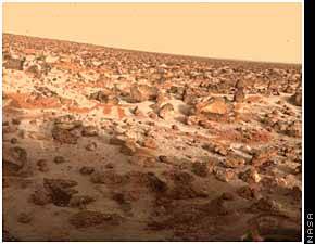 De l'eau sur Mars